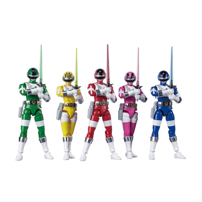 超電子バイオマン プレミアムバンダイ限定 SHODO SUPER フィギュア5体セット