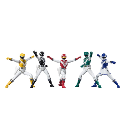 超獣戦隊ライブマン プレミアムバンダイ限定 SHODO SUPER フィギュア5体セット