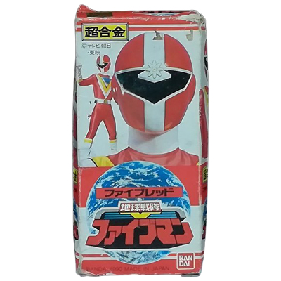 参考価格】ファイブレッド 地球戦隊ファイブマン 超合金 当時物