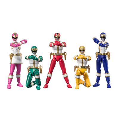 五星戦隊ダイレンジャー プレミアムバンダイ限定 SHODO SUPER フィギュア5体セット