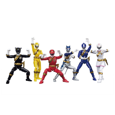 百獣戦隊ガオレンジャー プレミアムバンダイ限定 SHODO SUPER フィギュア6体セット