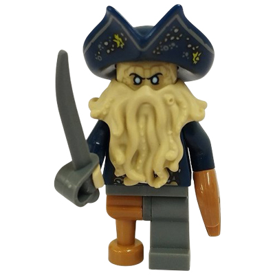 デイヴィ・ジョーンズ ミニフィグ レゴ パイレーツ・オブ・カリビアン LEGO