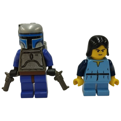 ジャンゴ・フェット ボバ・フェット 幼少期 ミニフィグ レゴ スターウォーズ 7151 LEGO