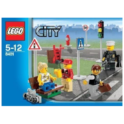 レゴシティ レゴの町 ミニフィグ・コレクション 8401 LEGO