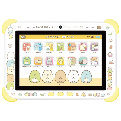 Wi-Fiでつながる！みんなとつながる！すみっコパッド 8インチ イエロー すみっコぐらし アガツマ
