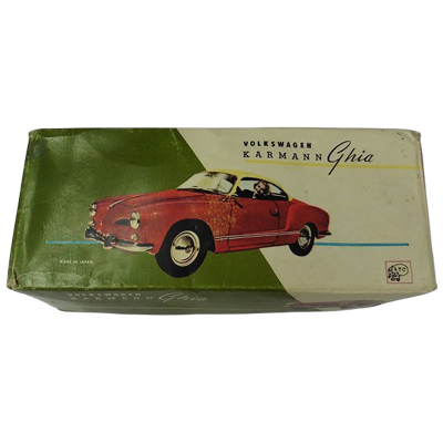 VOLKSWAGEN KARMANN ghia ブリキ アサヒ玩具