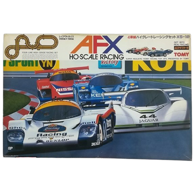 AFX HO-SCALE RACING 4車線ハイグレードレーシングセット XS-103 トミー