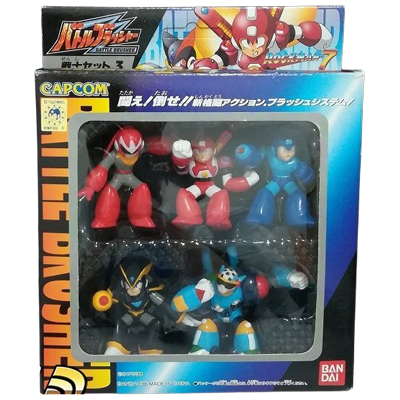 バトルブラッシャー 戦士セット3 ロックマン7 バンダイ