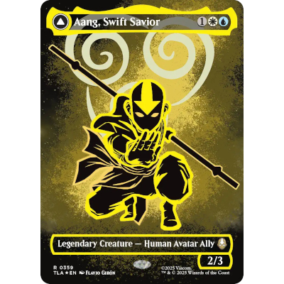 素早き救済者、アン/大海の憤怒、アンとラー ボーダーレス ネオンインク・Foil TLA★EN R 0359