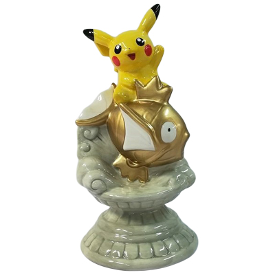 ピカチュウと金のコイキング貯金箱 ポケモンセンターナゴヤR限定 ポケットモンスター