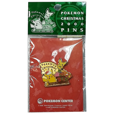 ポケモンクリスマス2000ピンズ メインロゴ ポケモンセンター限定 ポケットモンスター