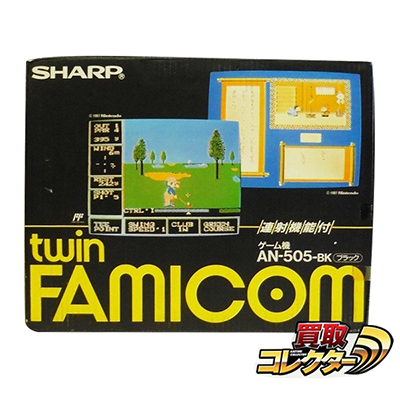 ツインファミコン AN-505-BK ブラック シャープ