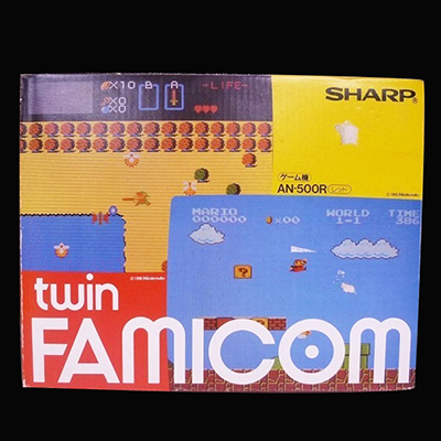 ツインファミコン AN-500R レッド シャープ