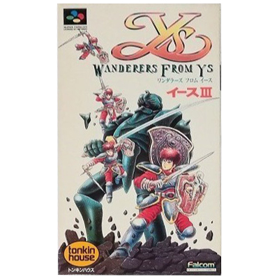 イースIII ワンダラーズフロムイース スーパーファミコン 日本ファルコム