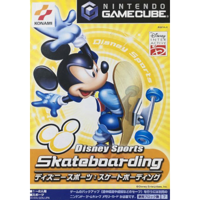 ディズニースポーツ：スケートボーディング ゲームキューブ コナミ