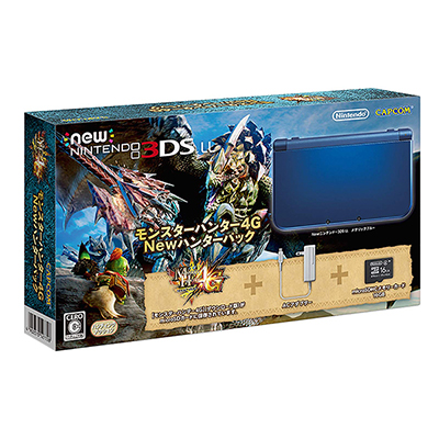 New 3DS LL モンスターハンター4G Newハンターパック 任天堂