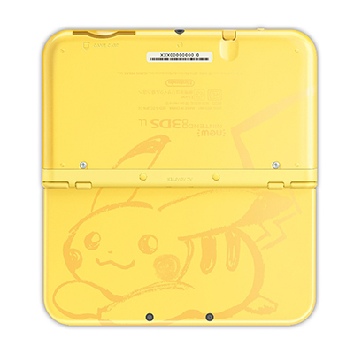 New 3DS LL ピカチュウ イエロー 任天堂