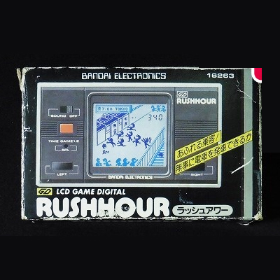 ラッシュアワー LCD ゲームデジタル バンダイ