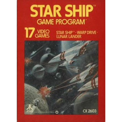 Star Ship Atari2600 アタリ