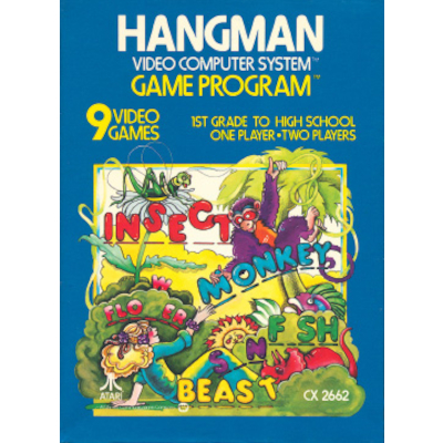 Hangman Atari2600 アタリ