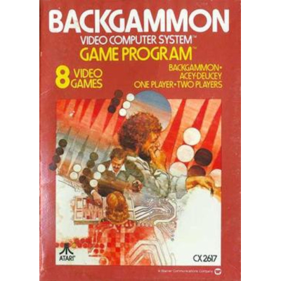 Backgammon Atari2600 アタリ