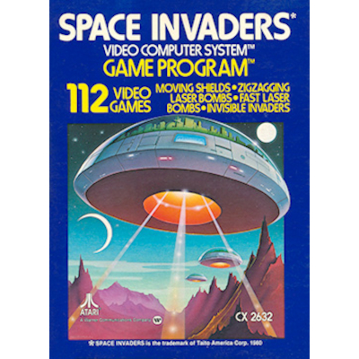 スペースインベーダー Space Invaders Atari2600 アタリ エポック