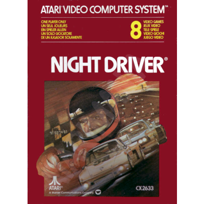 Night Driver Atari2600 アタリ