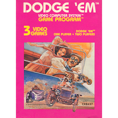 Dodge 'Em Atari2600 アタリ