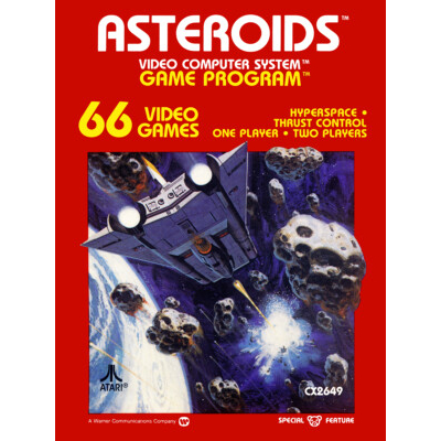 Asteroids Atari2600 アタリ
