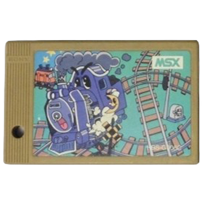 クレイジートレイン MSX1 ROMカートリッジ ソニー