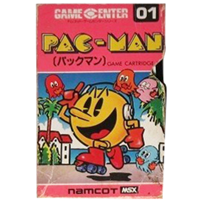 パックマン MSX1 ROMカートリッジ ナムコ