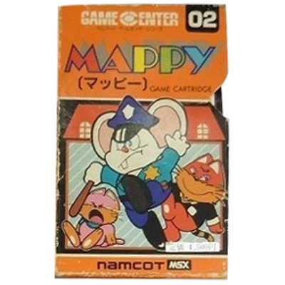 マッピー MSX1 ROMカートリッジ ナムコ