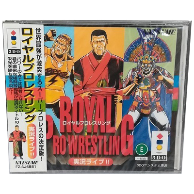 ロイヤルプロレスリング 実況ライブ!! 3DO ナツメ