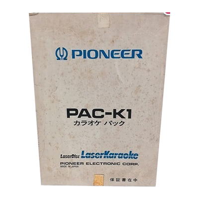 レーザーカラオケ カラオケパック パイオニア
