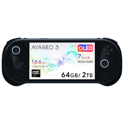 AYANEO 3 Ryzen AI 9 370 HX 64GB 4TB ポータブルゲーミングPC