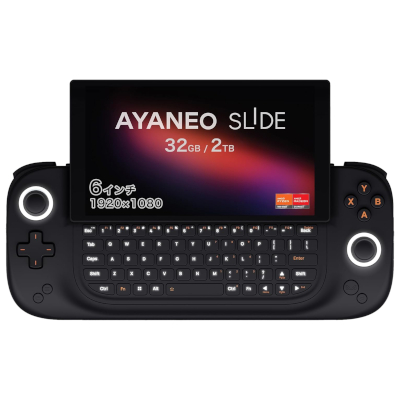 AYANEO SLIDE AMD Ryzen7 7840U 32GB 2TB ポータブルゲーミングPC