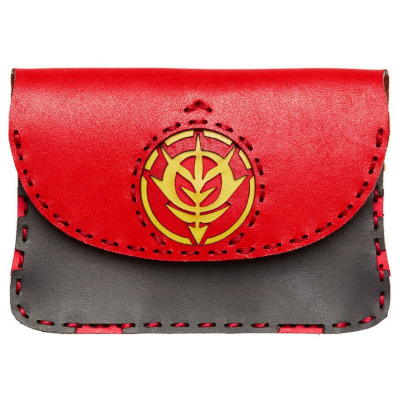 OJAGA DESIGN×ガンダム カードケース シャアレッド 機動戦士ガンダム