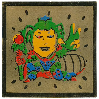 魔胎伝ノア エンボス 金アルミ ビックリマン風シール ビックリマン パチ