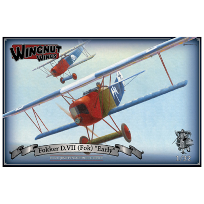 フォッカー D.VII Fok Early WINGNUT WINGS 1/32