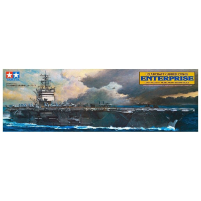 アメリカ海軍 原子力航空母艦 CVN-65 エンタープライズ 艦船シリーズ No.7 タミヤ 1/350