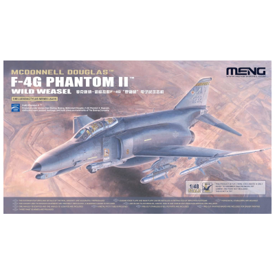 F-4G ファントムII ワイルド・ウィーゼル 電子戦攻撃機 MENLS-015 モンモデル 1/48