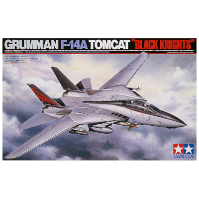 グラマン F-14A トムキャット ブラックナイツ エアークラフトシリーズ No.13 タミヤ 1/32