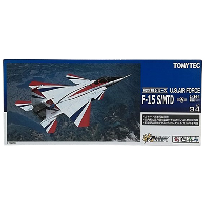 U.S.AIR FORCE F-15 S/MTD AC34 技MIX 航空機シリーズ トミーテック 1/144