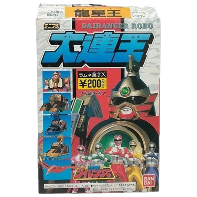 龍星王 大連王 五星戦隊ダイレンジャー ミニプラ