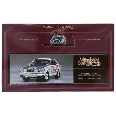 三菱 ランサー1600 GSR 1975年 サザンクロスラリー優勝車 フジミ 1/20