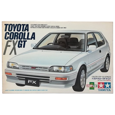 トヨタ カローラ FX-GT スポーツカーシリーズ No.73 小鹿 タミヤ 1/24
