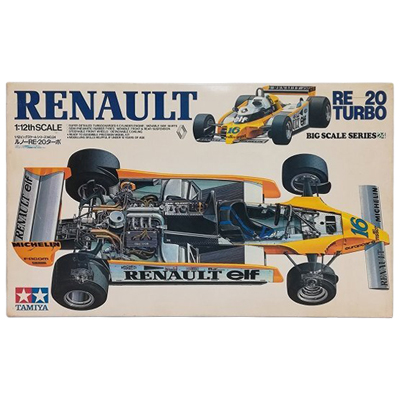 ルノー RE-20 ターボ ビッグスケールシリーズ No.24 小鹿 タミヤ 1/12