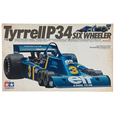 タイレル P34 シックスホイーラー ビッグスケールシリーズ No.19 小鹿 タミヤ 1/12