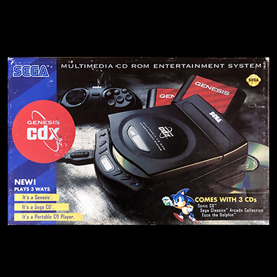 GENESIS CDX SEGA