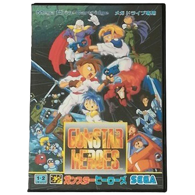 ガンスターヒーローズ メガドライブ セガ